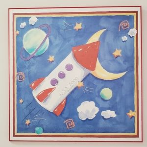 LIKE NEW Rocket Print